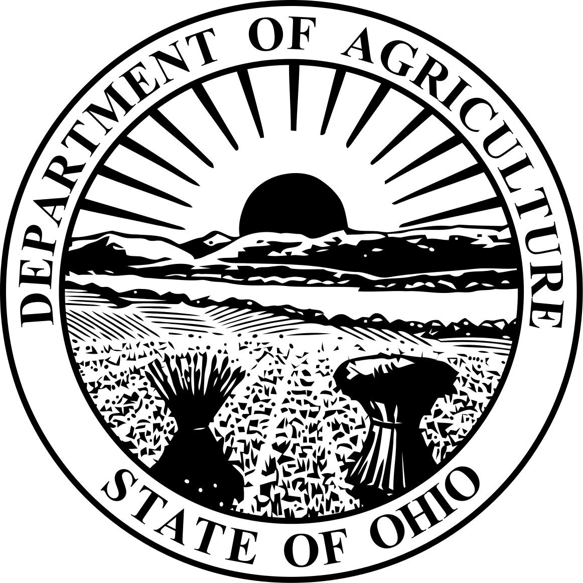 Ohio Department of Agriculture logo, ODA